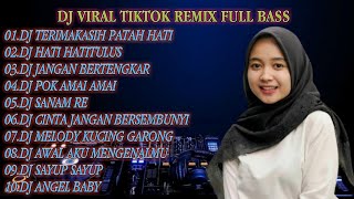 DJ KANGEN BAND || TERIMA KASIH PATAH HATI REMIX VIRAL TIKTOK FULL BASS TERBARU