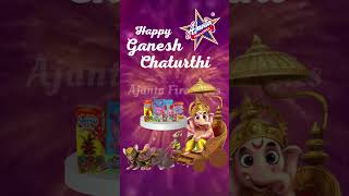 Happy Ganesh Chaturthi #Ajantafireworks #sivakasicrackers #fireworks   #vinayakachaturthi #ganesha